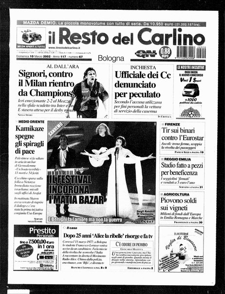 Il Resto del Carlino : giornale dell'Emilia